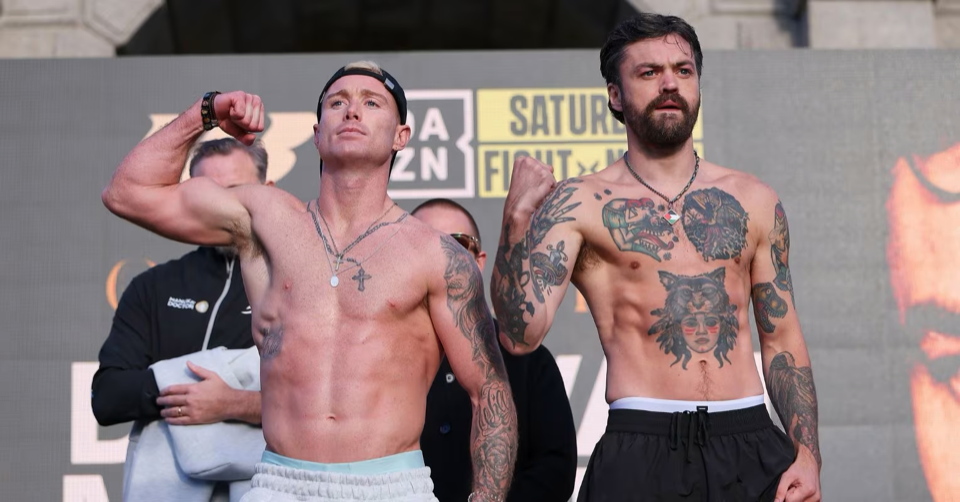 Source-supplied image for: Paddy Donovan vs Tyrone McKenna live scorecard and fight result