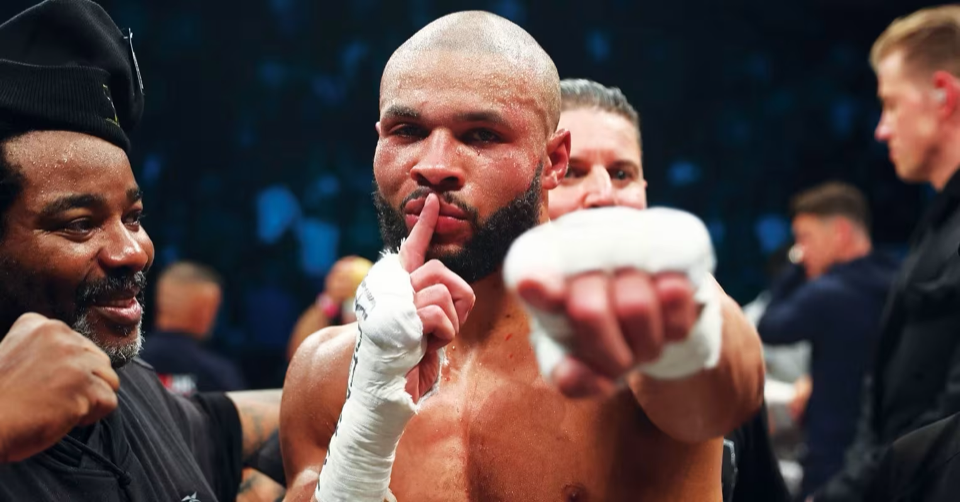 Source-supplied image for: Chris Eubank Jr names his number one target for comeback fight: “He’s much more relevant”