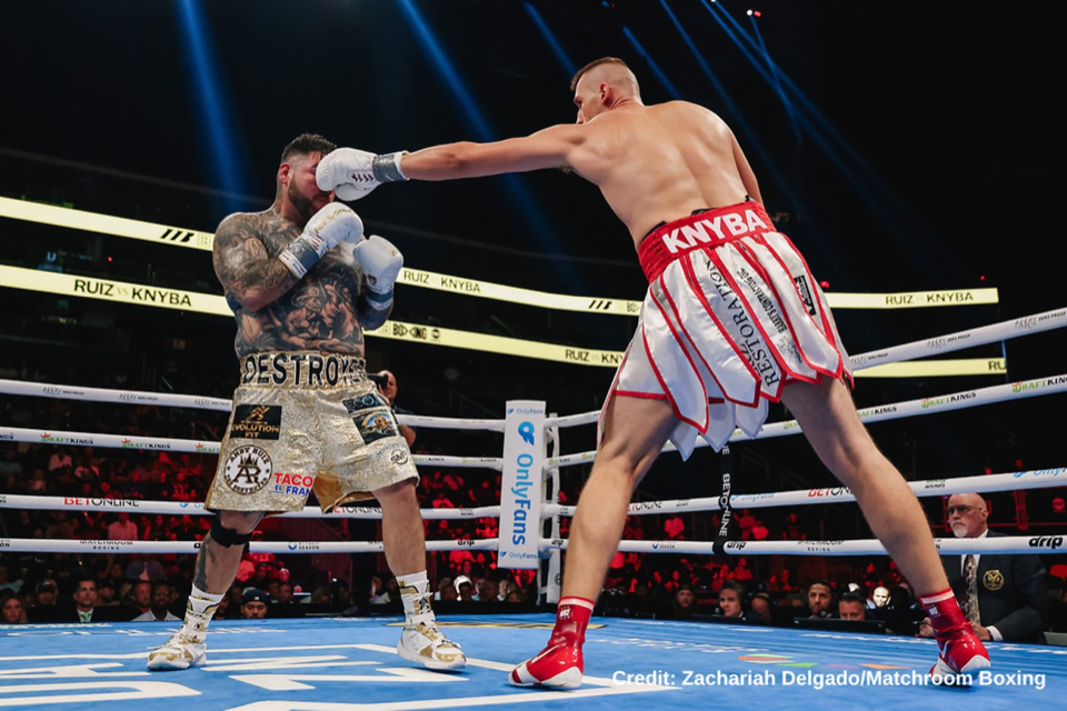 Source-supplied image for: Damian Knyba Is Anthony Joshua’s Perfect Fury Test