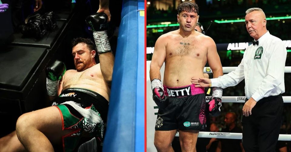 Source-supplied image for: Dave Allen speaks out after Thomas Carty goes through ropes in bizarre no contest
