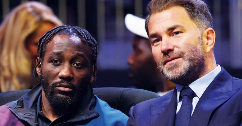 Source-supplied image for: Eddie Hearn convinced Terence Crawford will end retirement to face one champion: “I think it’ll happen”