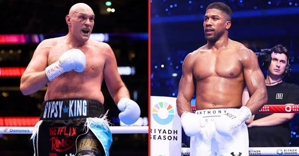 Source-supplied image for: Prince Naseem Hamed sums up Anthony Joshua vs Tyson Fury fight taking place in the US over the UK
