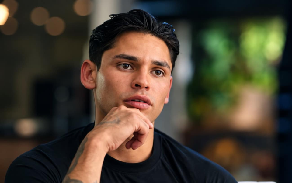 Source-supplied image for: Ryan Garcia Claims Benn Overlooks His Ring Intelligence