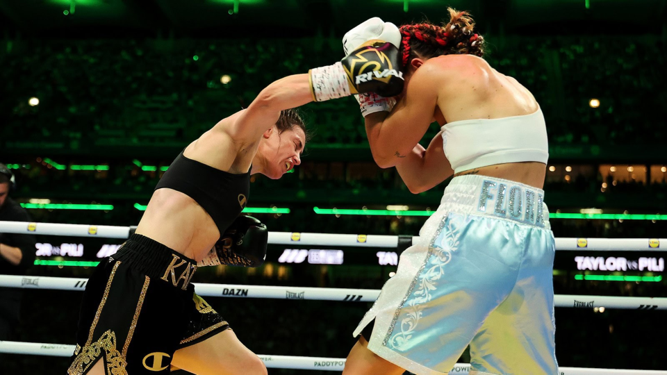 Source-supplied image for: Katie Taylor Ends Career With Undisputed Masterclass
