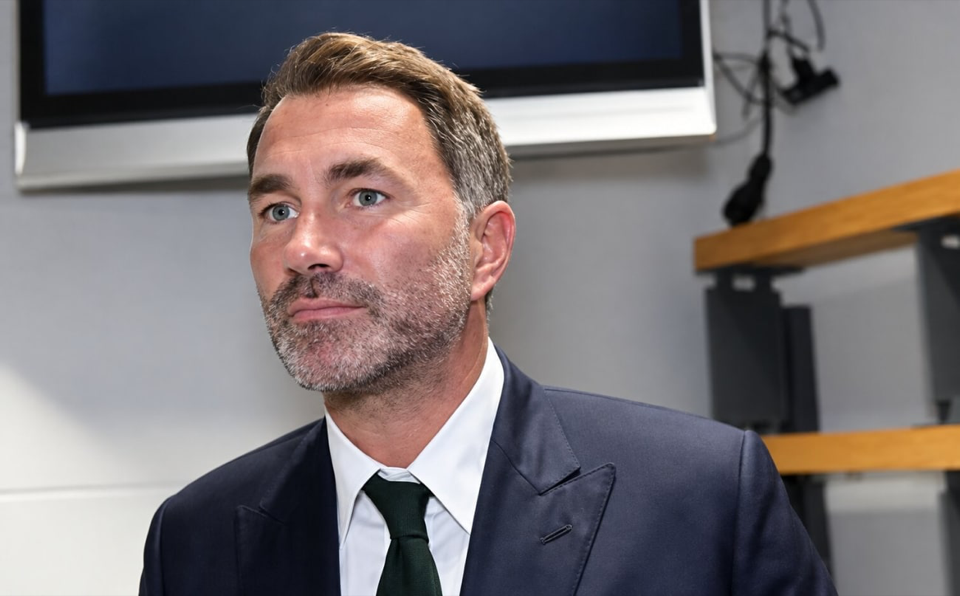 Source-supplied image for: Hearn Says TKO Gave Joshua 90 Minutes for America